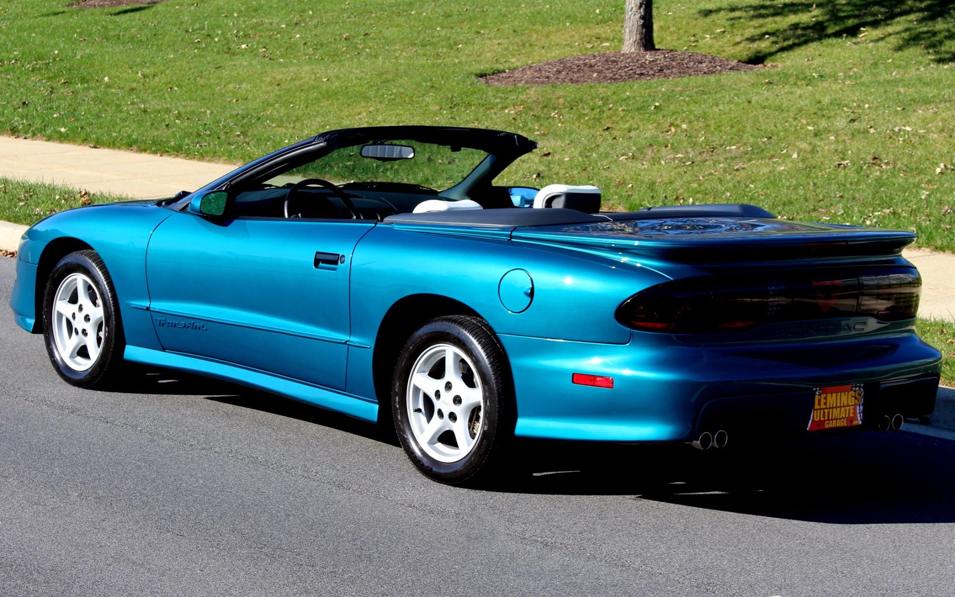 1996 Pontiac Firebird Trans Am With Only 8k Original Miles