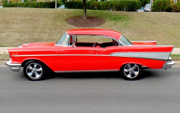 1957 Chevrolet Belair Real 1037D Belair Pro-Touring Custom with all the ...