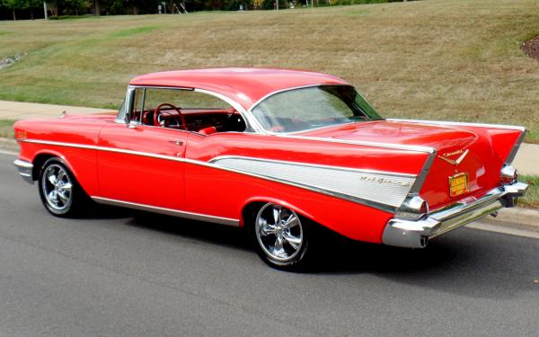 1957 Chevrolet Belair Real 1037D Belair Pro-Touring Custom with all the options!