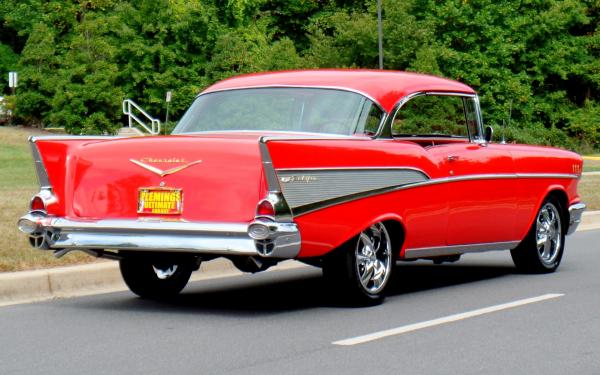 1957 Chevrolet Belair Real 1037D Belair Pro-Touring Custom with all the options!