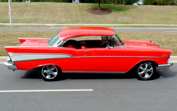 1957 Chevrolet Belair Real 1037D Belair Pro-Touring Custom with all the options!