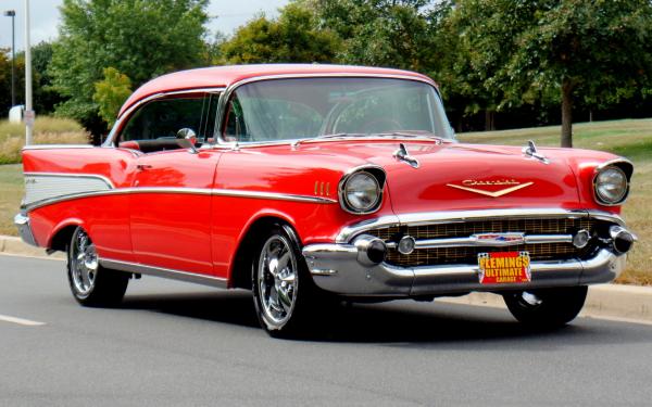 1957 Chevrolet Belair Real 1037D Belair Pro-Touring Custom with all the options!