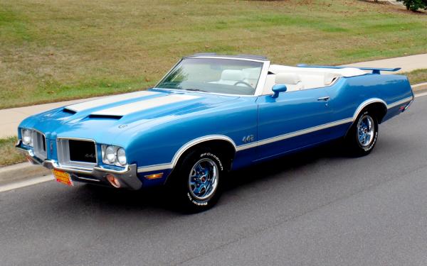 1971 Oldsmobile 442 Matching Numbers Convertible