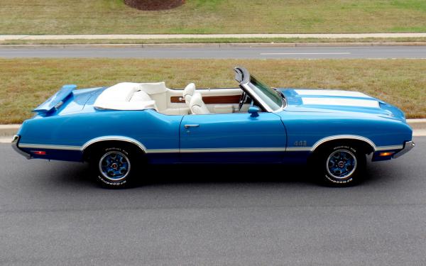 1971 Oldsmobile 442 Matching Numbers Convertible