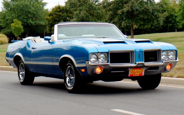 1971 Oldsmobile 442 Matching Numbers Convertible