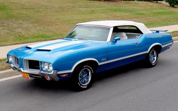 1971 Oldsmobile 442 Matching Numbers Convertible