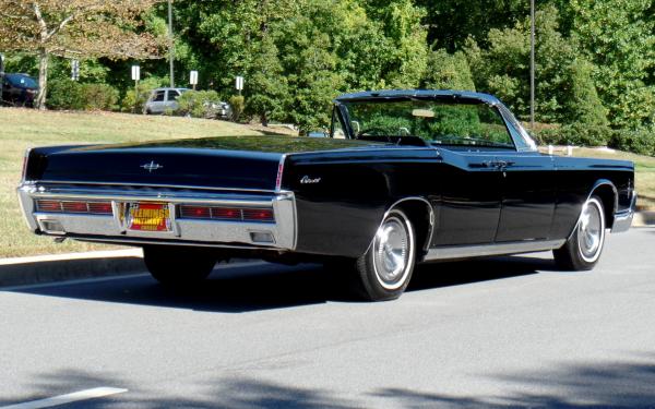 1966 Lincoln Continental Triple Black Suicide Door Convertible 1 Of 