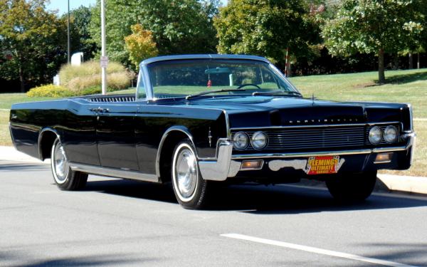 1966 Lincoln Continental Triple Black Suicide Door Convertible 1 of only 3,180 produced!