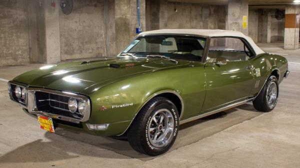 1968 Pontiac Firebird Convertible 