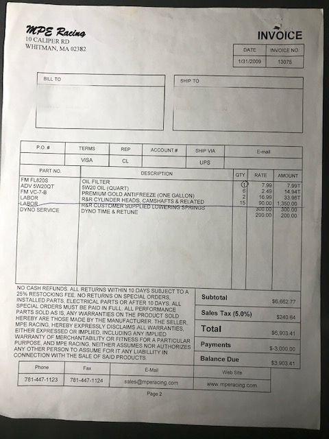 2003 Ford Mustang GT Supercharged 