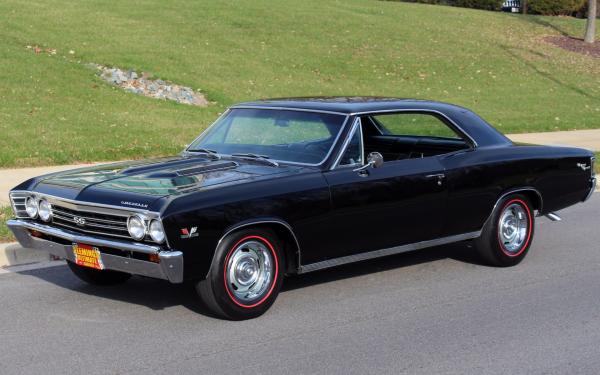 1967 Chevrolet Chevelle Matching Numbers Original SS396, 4-Speed, and Triple Black