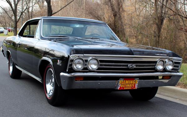 1967 Chevrolet Chevelle Matching Numbers Original SS396, 4-Speed, and Triple Black