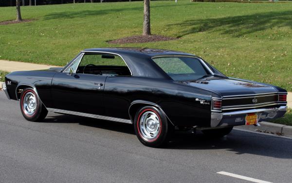 1967 Chevrolet Chevelle Matching Numbers Original SS396, 4-Speed, and Triple Black