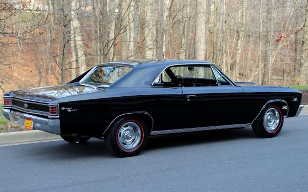 1967 Chevrolet Chevelle Matching Numbers Original SS396, 4-Speed, and Triple Black