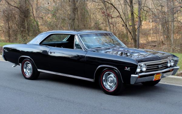 1967 Chevrolet Chevelle Matching Numbers Original SS396, 4-Speed, and Triple Black