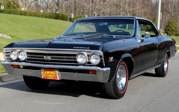 1967 Chevrolet Chevelle Matching Numbers Original SS396, 4-Speed, and Triple Black