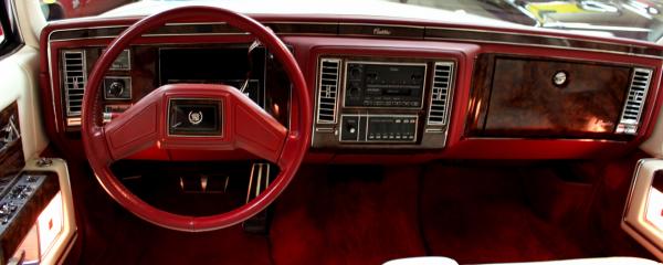 1990 Cadillac Fleetwood Triple White Brougham