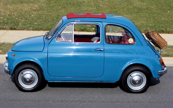 1968 Fiat 500 Cabrio Roof