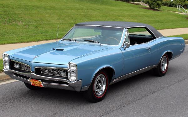 1967 Pontiac GTO Matching Numbers Factory 4-Speed with PHS Docs