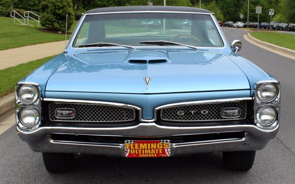 1967 Pontiac GTO Matching Numbers Factory 4-Speed with PHS Docs