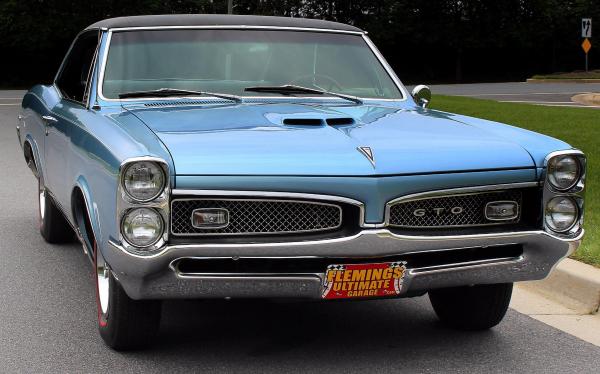 1967 Pontiac GTO Matching Numbers Factory 4-Speed with PHS Docs