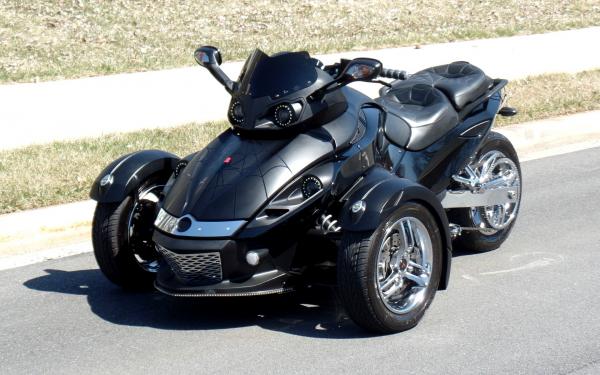 2008 Can-Am Spyder Black Widow