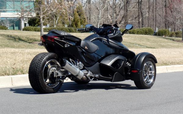 2008 Can-Am Spyder Black Widow