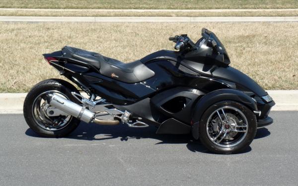 2008 Can-Am Spyder Black Widow