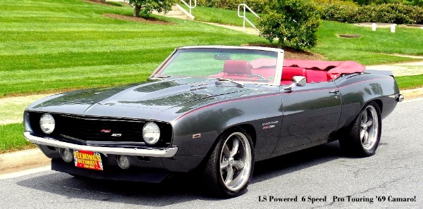 1969 Chevrolet Camaro  RS/SS  Restomod Pro Touring Convertible