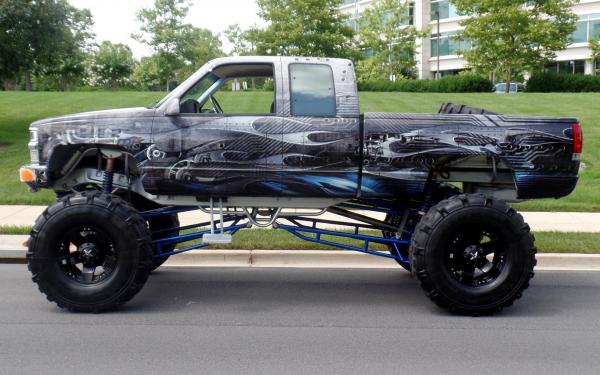 1992 Chevrolet Silverado Custom Show Truck